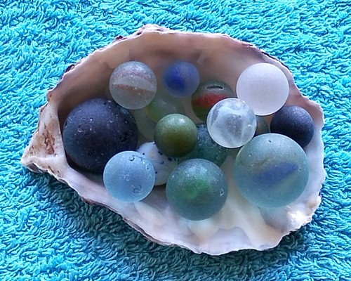 Vintage sea glass - sea,