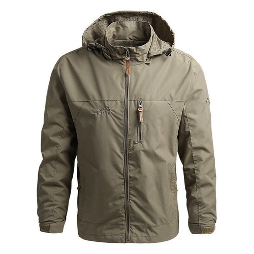 Men waterproof hooded rain - men's,