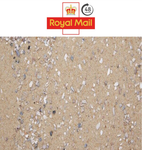 Oyster shell sand - grit, cage