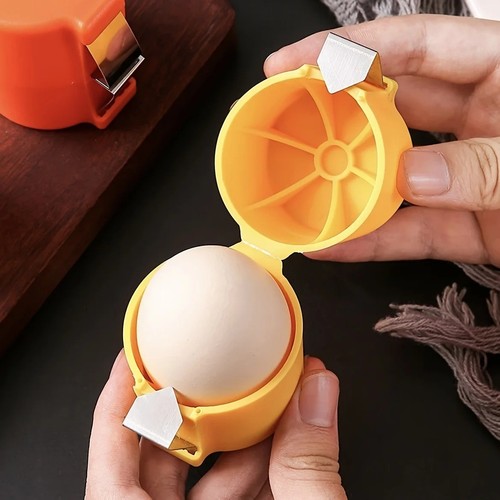 Hard boiled egg opener - egg,