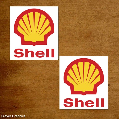 Shell classic stickers - shell, with