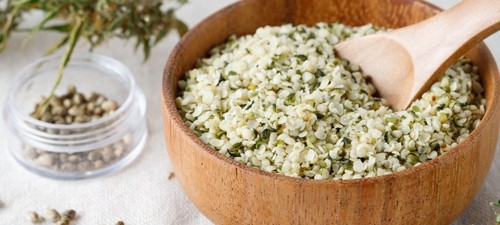 Hulled hemp seeds 1kg raw - hulled,