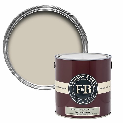 Farrow ball flat eggshell - &,