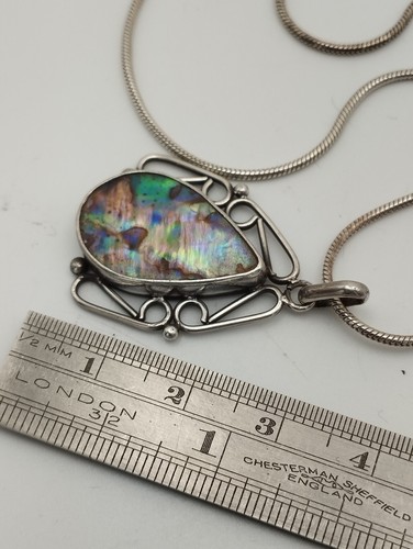 Sterling silver paua shell - paua,