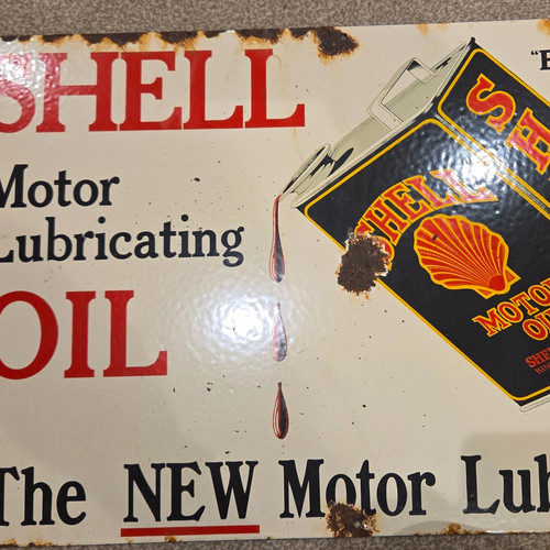 Shell motor lubricating oil - shell,