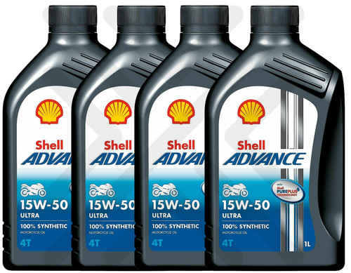 Shell advance ultra 15w - 4t, 15w-50