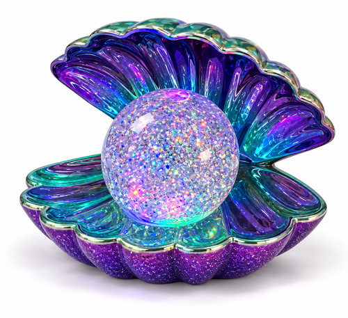 Aroma purple metallic clam - ,