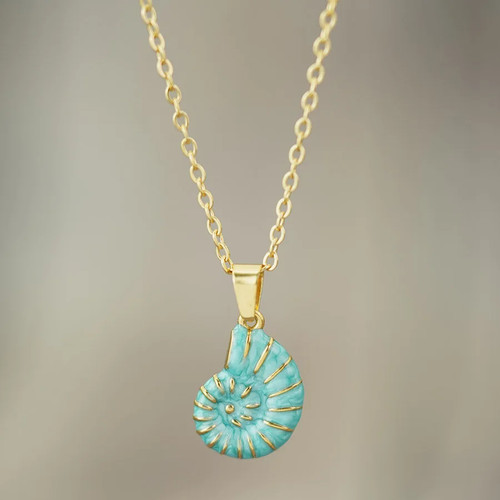 Ocean style conch shell - style,
